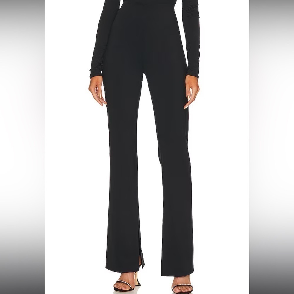 L’Academie x Marianna Hewitt from REVOLVE Anouka Knit Slim Pant in Blank